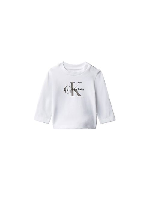 Calvin Klein crew neck graphic top for babies CALVIN KLEIN | CKIN0IN00335YAF